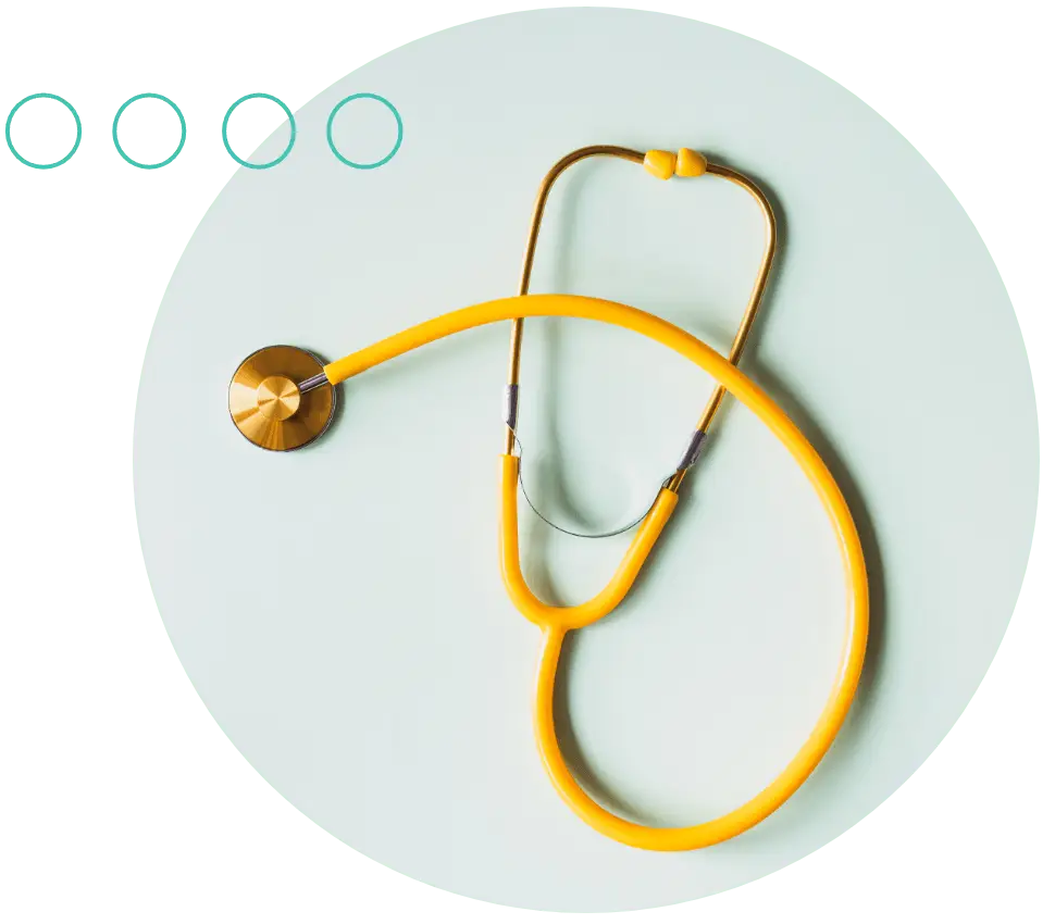 yellow stethoscope